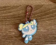 パワーパフガールズ バブルス ラバーキーホルダー