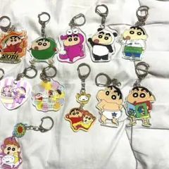 未開封品】クレヨンしんちゃん アクリルキーホルダー 大量21点セット 