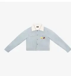 フィリックス　メンプロ　デニムジャケット 2025年最新】スキズ ポップアップ フィリックス デニムジャケットの