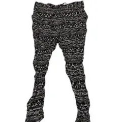 大SALE中❣️yikey 【Mサイズ】サルエルパンツ 黒白パターン