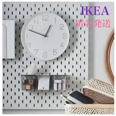 《新品☆未開封》 トロマ 掛け時計 壁掛け時計 静音 イケア ホワイト