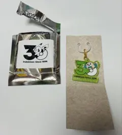 ポケモン ポケチャーム 30周年ロゴマスコット モクロー