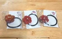 【3コSet】お花のヘアゴム