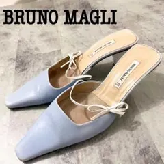 BRUNO MAGLI Y2K グランジ リボン バレエコア　サンダル ミュール