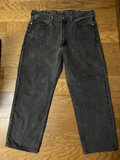 LEVI’S550ブラックデニム38M32L