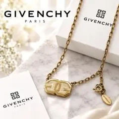 GIVENCHY ジバンシィ Gロゴ ネックレス ゴールド ヴィンテージ