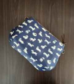 キャスキッドソン ハンドメイド ラミネート ショルダー用 ポーチ