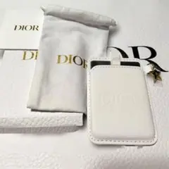 週末価格♥DIOR カードホルダー ホワイトノベルティ