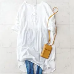 美品✨Vivienne Tam 棉質縷空刺繡洋裝 白色