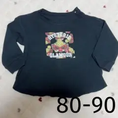 HYSTERIC MINI キャラクター　薄手長袖Tシャツ　美品