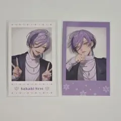 榊ネス チェキ風カード 2枚セット ウインターデート 2024 にじさんじ