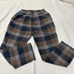 ブリーズ チェック柄ロングパンツ130