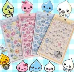 【大人気】（即日発送）しずくちゃん森のなかまたち ボンボンドロップシール