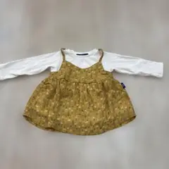 【美品】長袖重ね着風カットソー
