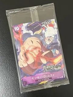 未開封】ワンピースカード ルフィ エモーション パラレル プロ - メルカリ