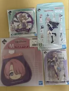 学園アイドルマスター一番くじ　麻央　part1,2 4点まとめ売り