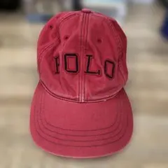 55 90’s ポロ ラルフローレン POLO ロゴ ダッドキャップ