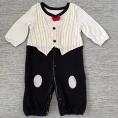 ミッキー ロンパース 帽子 セット