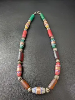 ベネチアンビーズ　ネックレス