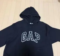 GAP フード付きパーカー　フーディー　ブラック　平成　ギャル　古着