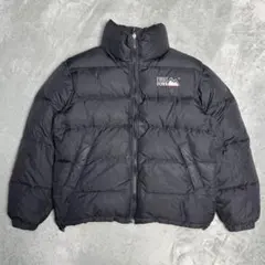 FIRST DOWN USA ダウンジャケット リバーシブル ブラック メタル