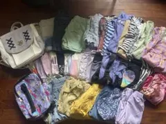 子供服 まとめ売り 32着カバン2つ付き！120センチ