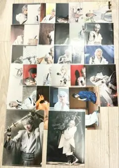 舞台 刀剣乱舞 鶴丸国永 染谷俊之 ブロマイド 特典 虚伝 維伝 无伝 セット