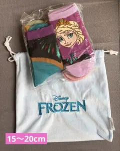 アナと雪の女王 靴下 6足セット 巾着付き