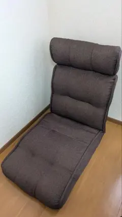 リクライニング座椅子 ブラウン