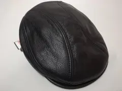 USA製Lamba 1900米国製レザー素材ハンチング本革ブラック黒L/XL新品