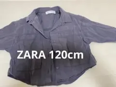 ZARA グレー 長袖シャツ 6-7歳