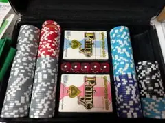 ポーカー、カジノセット チップ付き