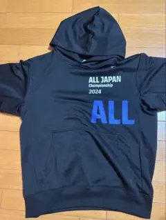 all japan 陸上　パーカー　インターハイ　L デサント　DESCENTE