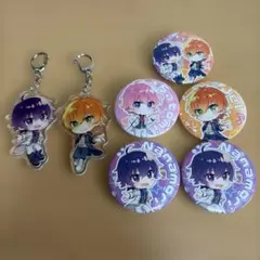 すとぷり缶バッジアクキーセット②