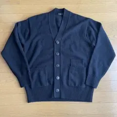 UNIQLO×ジルサンダー　プレミアムラムVネックカーディガン　Mサイズブラック