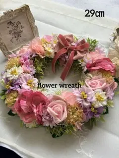 お値下げ中！フラワーリース❤︎インテリアリース❤︎玄関リース
