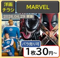 【洋画：MARVEL】 映画のチラシ⑦