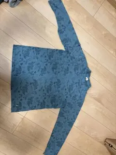 DRUG STORE 花柄 長袖ハイネック