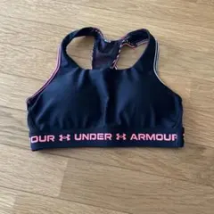 UNDER ARMOUR スポーツブラ ブラック