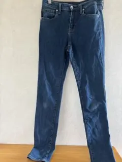 GU スキニーデニム ダークブルー 67インチ
