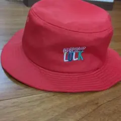 Samansa Mos2 Lagom キッズ用 日よけ付きハット 赤のサムネイル
