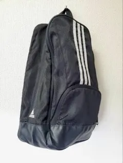 adidas アディダス リュック 黒 3本ライン バックパック 難ありのサムネイル