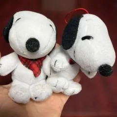 スヌーピー 誕生日 ぬいぐるみ マスコット 2点セット