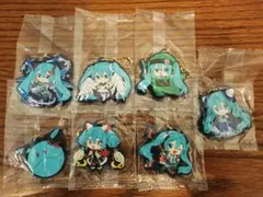 ガンダム×初音ミク スペシャルラバーマスコット7個セット