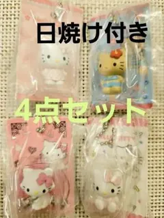 2点セット　未開封　ハローキティ ご当地キティ 夏休み海バージョン 日焼け ハローキティ夏休み海バージョン 日焼けキティ