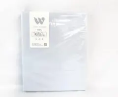 敷布団カバー　ダブルロング　ブルー　新品　敷布団シーツ