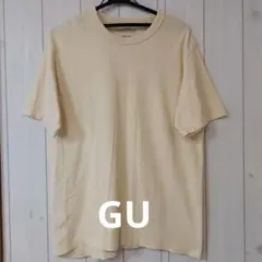 GU　コットンクルーネック Tシャツ レディースTシャツシンプルTシャツ