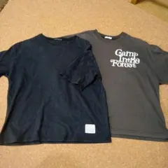Tシャツ 2枚セット 140cm　シスキー　ペアマノン