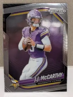 J.J. McCarthy バイキングス Panini Prizm NFL