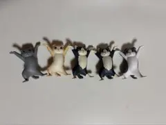 猫 フィギュア 5体セット ガチャ